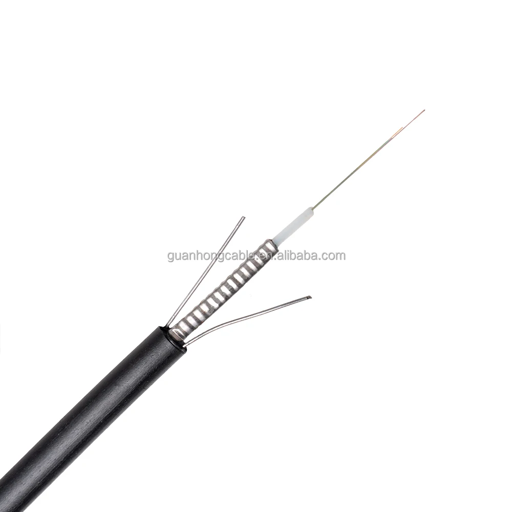 Gyxtw Customized Single Core Outdoor Fiberoptic Cable 24 Core Single