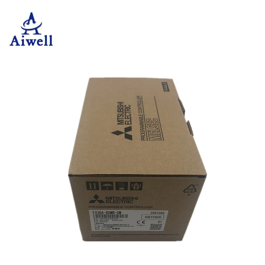Controlador Lógico Programável Mitsubishi PLC FX3GA-60MR-CM Bom