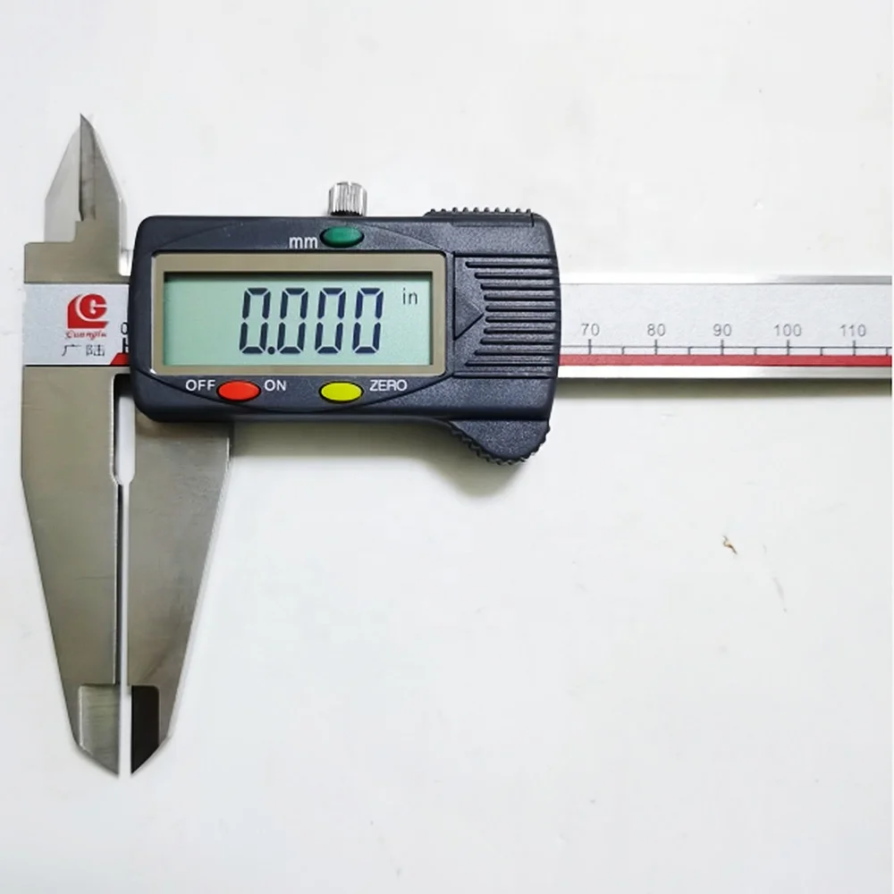 Righello In Carbonio Per Pinza Elettronica Digale Da 150mm/300mm Con Strumento Di Misurazione Della Ganascia Lunga Strumento Di Misurazione Del Calibro Righello Elettronico - Foto 5