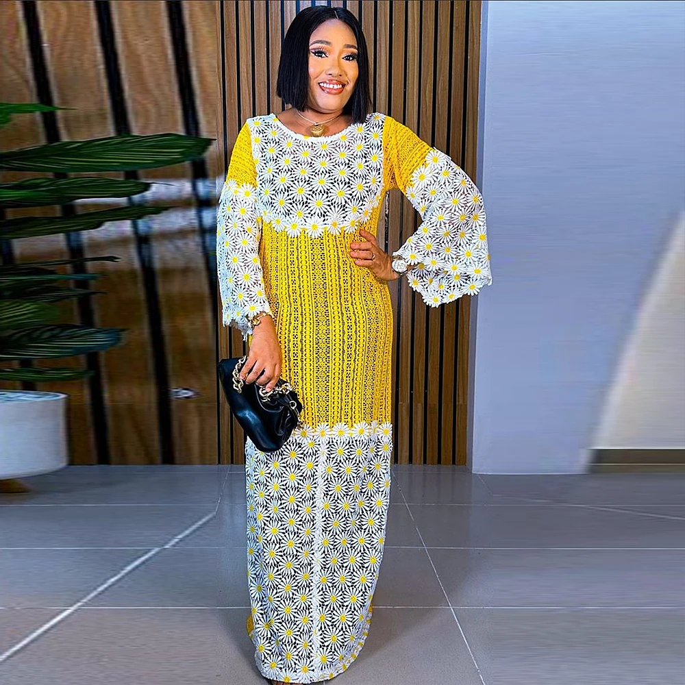 H & D Factory Wholesale African Dresses African Attire Dresses for Women  Clothing Nigerian Dresses Elegant African