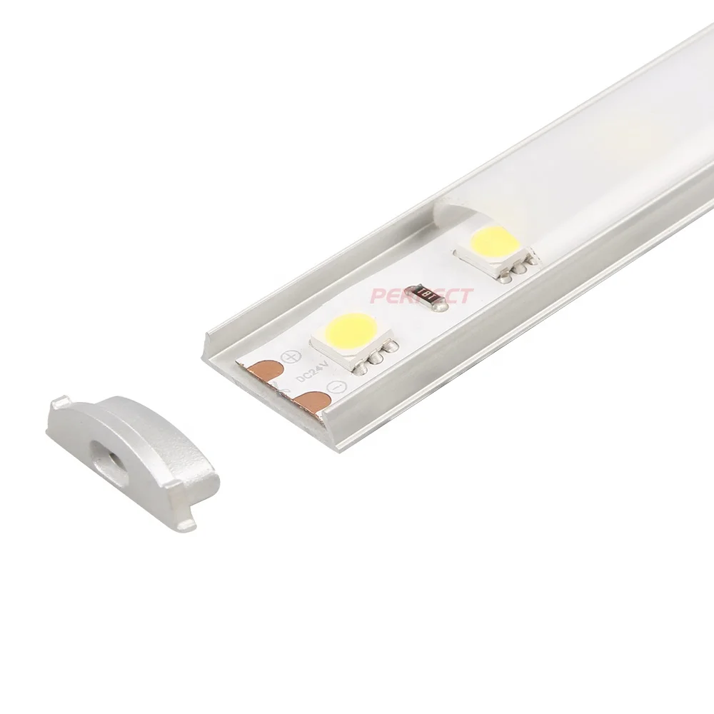 Bendable Led Aluminum Profile for Thin 18*6mm Led Strip Recessed Aluminum Channel for Flexible Led Profile Bendable