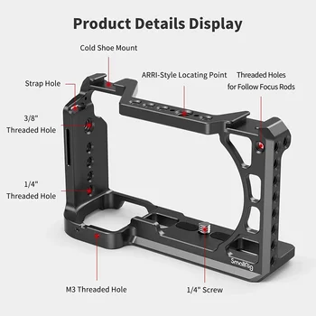 Smallrig Camera A6400 A6100 Cage for Sony A6400 A6100 Camera -CCS2310 detail image
