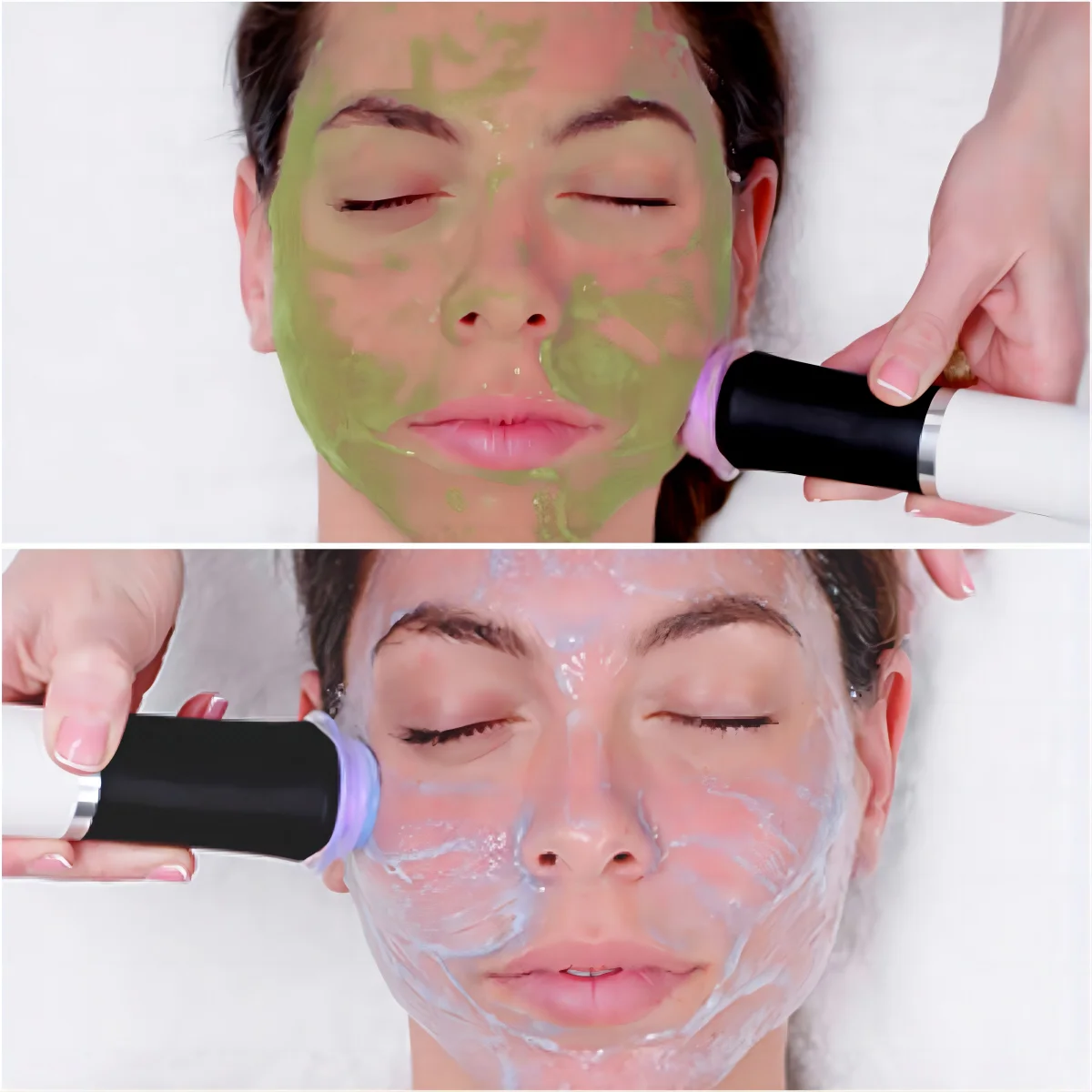 High Quality Oxygen Jet Facial Machine with CO2 Bubble Exfoliation Musical Function Model F201D (China) Eye Massager