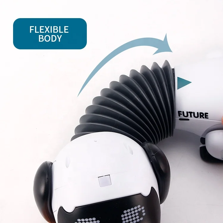 Многофункциональные детские Обучающие игрушки, Электронная радиоуправляемая собака-робот с гибким корпусом для детей