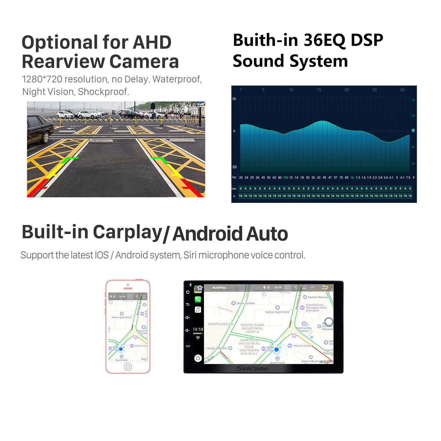 Touchscreen Cra Radio Android 10.0 9.7 Inch GPS Navigation System USB Support Digital TV Carplay  for Hyundai Elantra 2011-2013