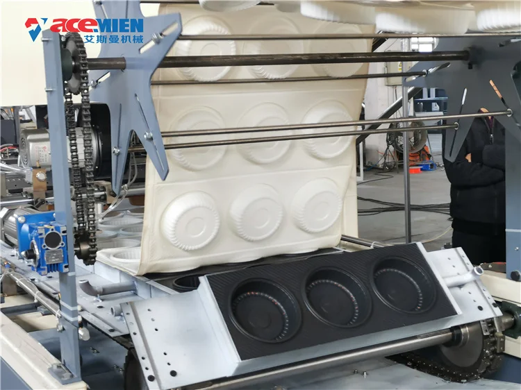 Factory Direct Sale Degradable Straw Starch Husk Rice Clamshell Box Making Machine