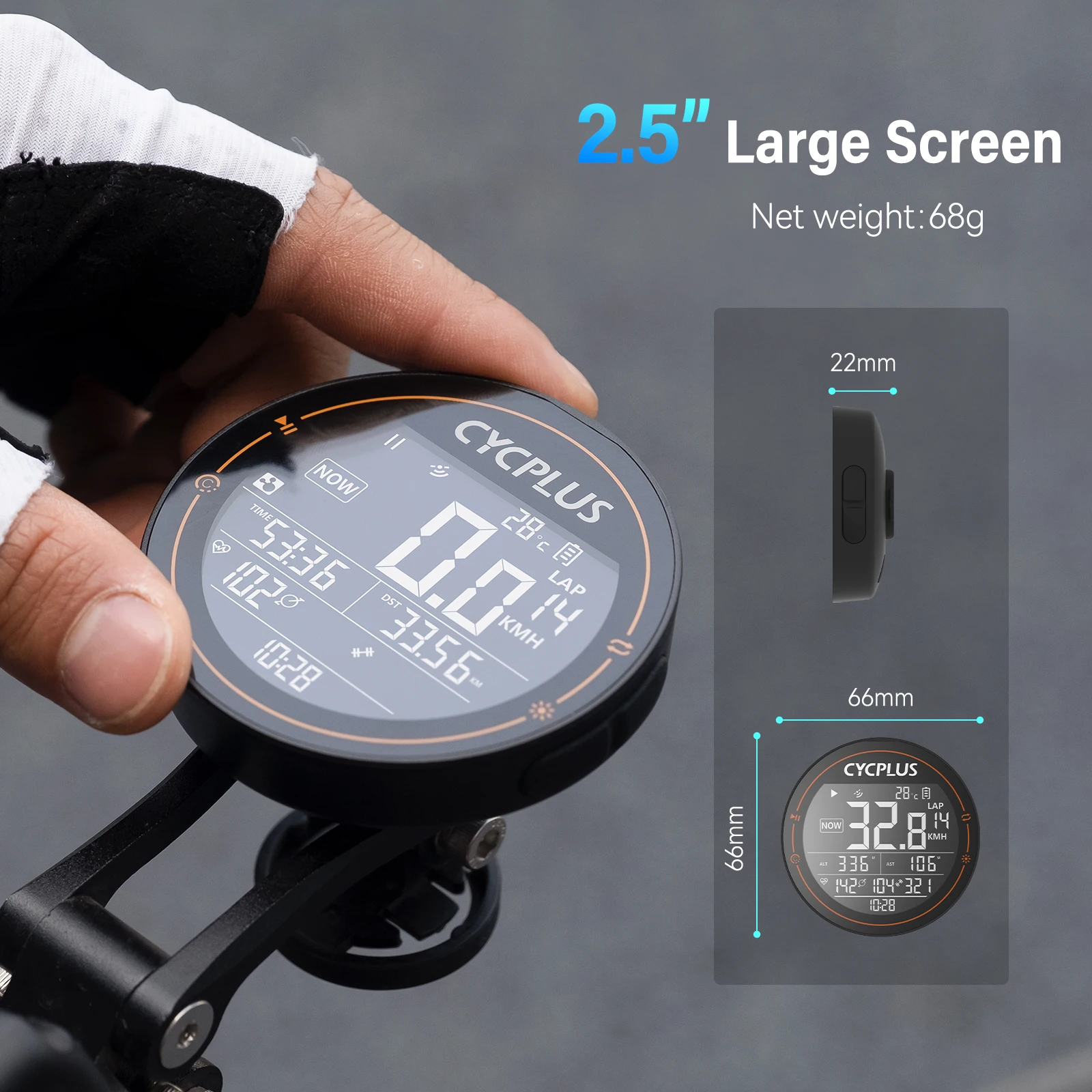 Велокомпьютер cycplus m2. Беспроводной велосипедный компьютер cycplus m2 gps обзор.