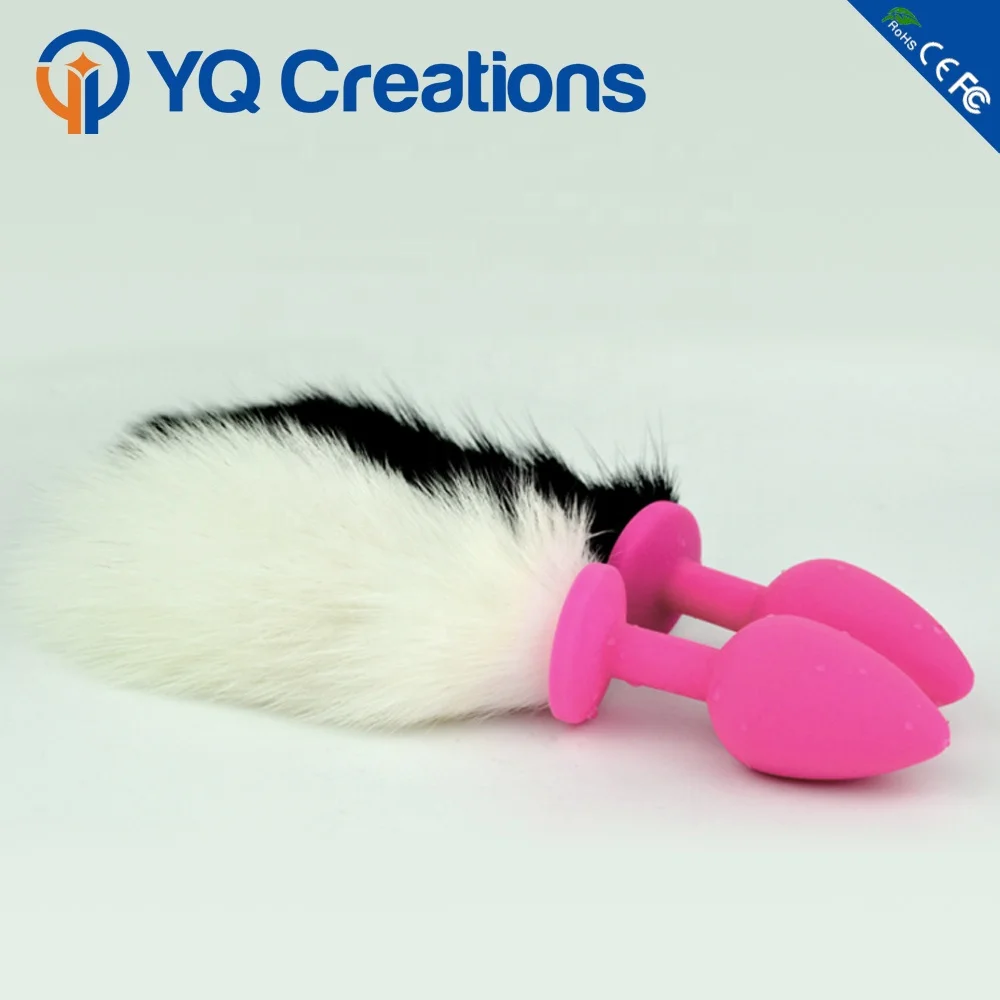 Cosplay Anal Erotics Fox Tail by Homemade Anal Sex Toys Sex Products  Silicone Anal Plug
