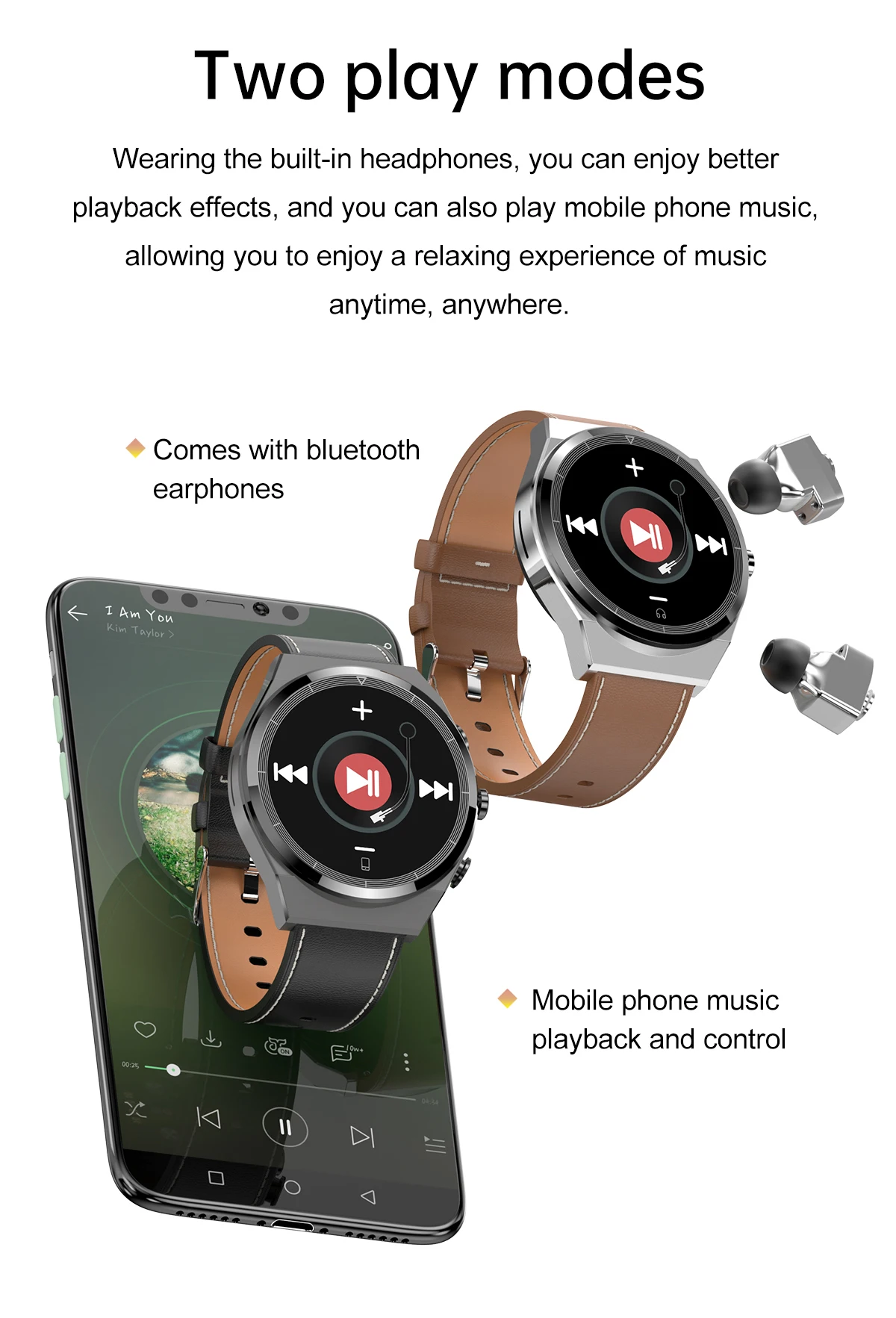 Headphone In Tws Smartwatch Earphones Bt Wireless Tws Smart Watch With Earbuds Buy