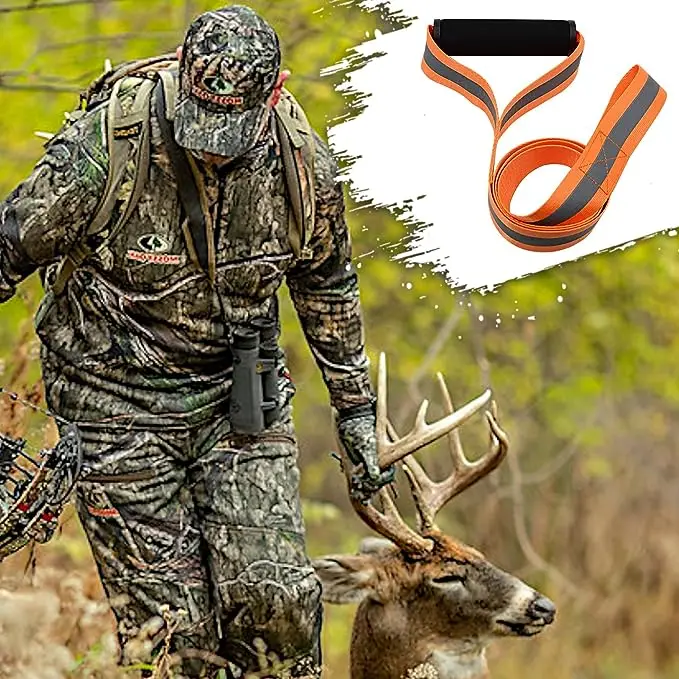 Wholesale Outdoor Hunting Gear Deer Drags Rope With Nonslip Handle