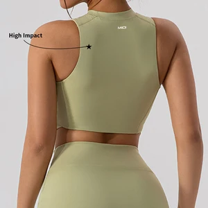 Custom Logo Wholesale Soft Athletic Top Apparel Women Gym Sleeveless Yoga Fitness Vest Tank Top