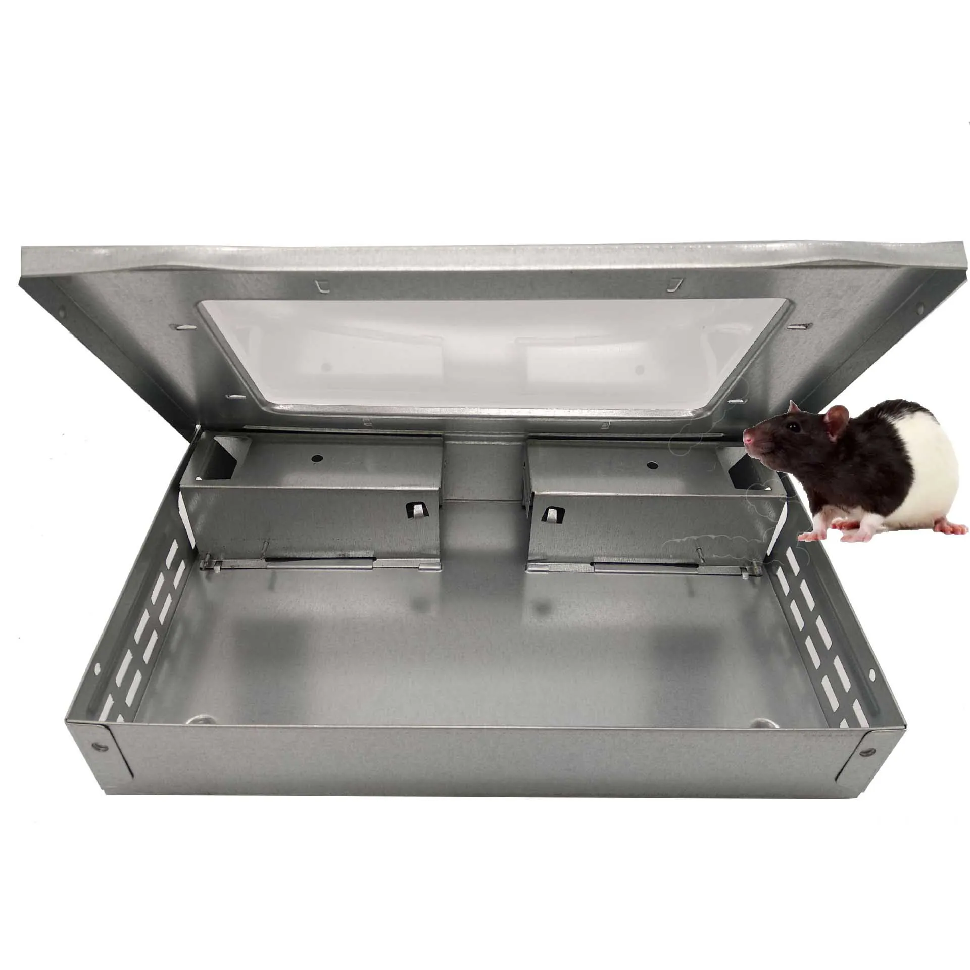 Iron Mice Traps With Clear Observing Window