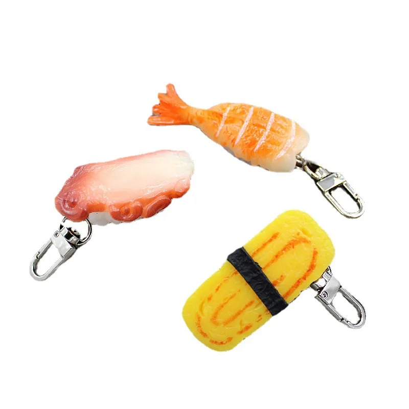 Collana Sushi Boat Miniblings - Gioiello Kawaii Made In Berlin Con Pendente In Ceramica 4 Cm, Catena 80 Cm