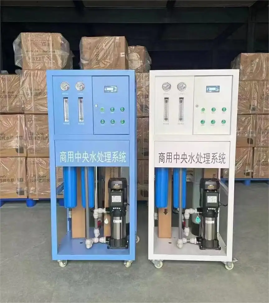 1000LPH Reverse Osmosis System RO Water Treatment Auto Flush Commercial Water Purifier Machinery