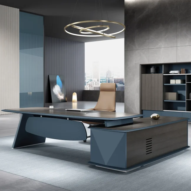 Modern Luxury Design Boss Office Furniture Factory Large Office Table  Executive Office Desk - Buy High End Chairman Office Furniture Factory  Price Executive Table,High Quality Modern Design Executive Boss Office  Furniture,High End
