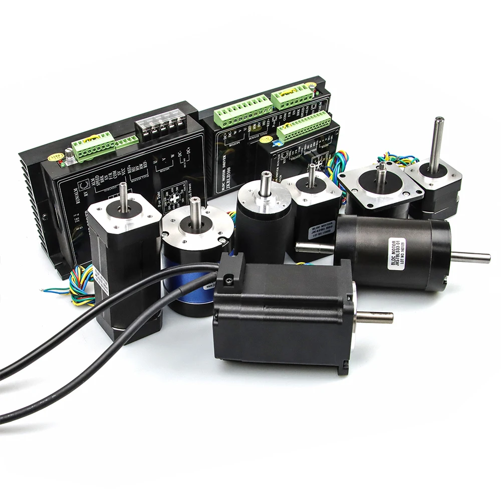 BLDC Motor with Hall Sensor 3 Phase High Torque BLDC Motor Brushless DC Motor for Electric Vehicle