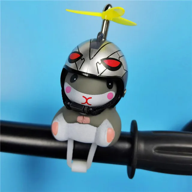 Забавный Милый мультяшный детский велосипед в форме маленькой морской свинки с защитным шлемом для детей велосипедные фонари Колокольчик