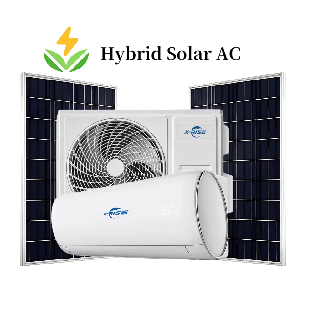 Acdc Hybrid Solar Air Conditioner Wall Mounted 9000btu 12000btu 18000btu 24000btu New Electric 2613