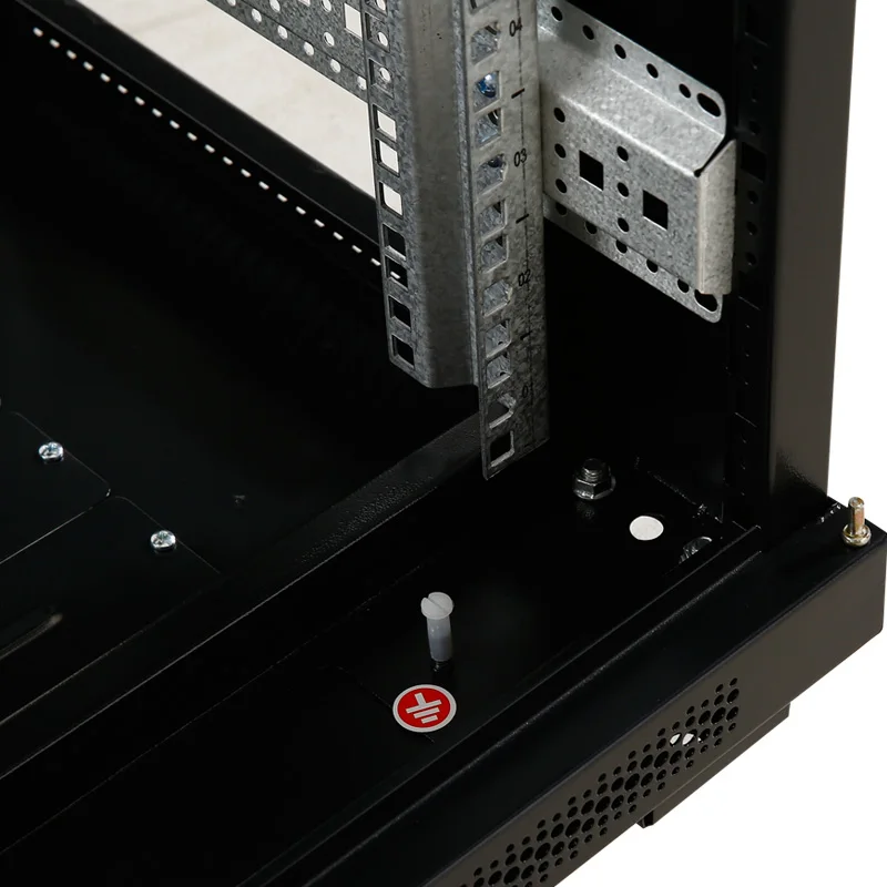 42U Server Racks with Perforated Doors 19 Inch Standard Network Cabinet Stock Product with Capacities