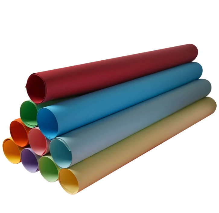 A4 A3 8k 4k 787*1092mm Red Color Paper Cardboard Paper Diy Coloured ...