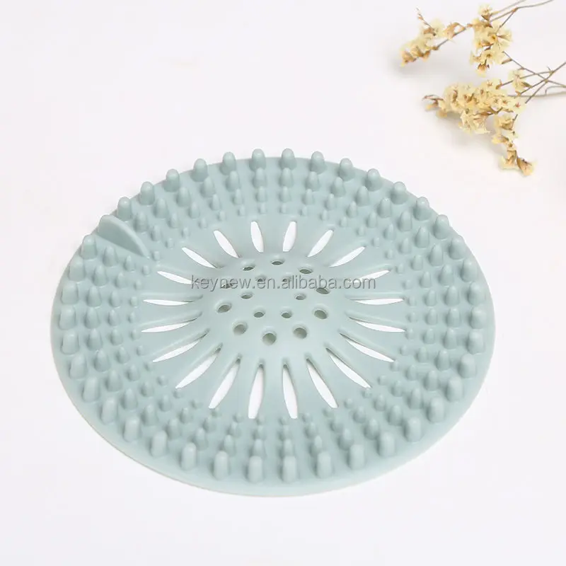 5pcs Hair Catcher, Durable Silicone Hair Stopper, Shower Drain