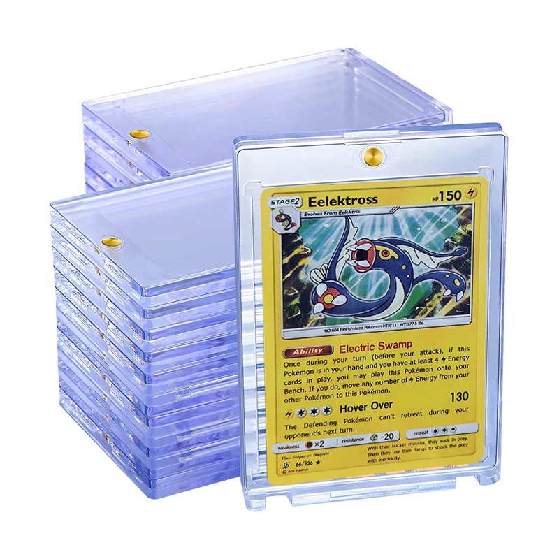 Custom Trading Card Protector 35pt Card Holder One Touch Card