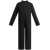 black jumpsuit