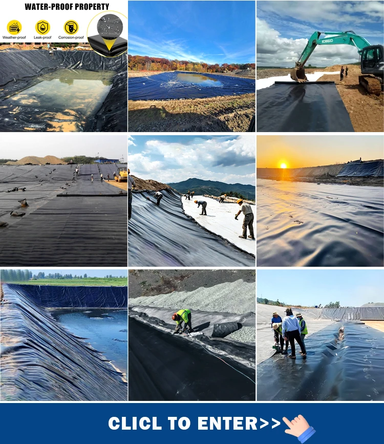 product hdpe geomembranes industrial outdoor use 1mm 2mm dam biodigester agricultural pond liners shrimp farms fish ponds landfill-3
