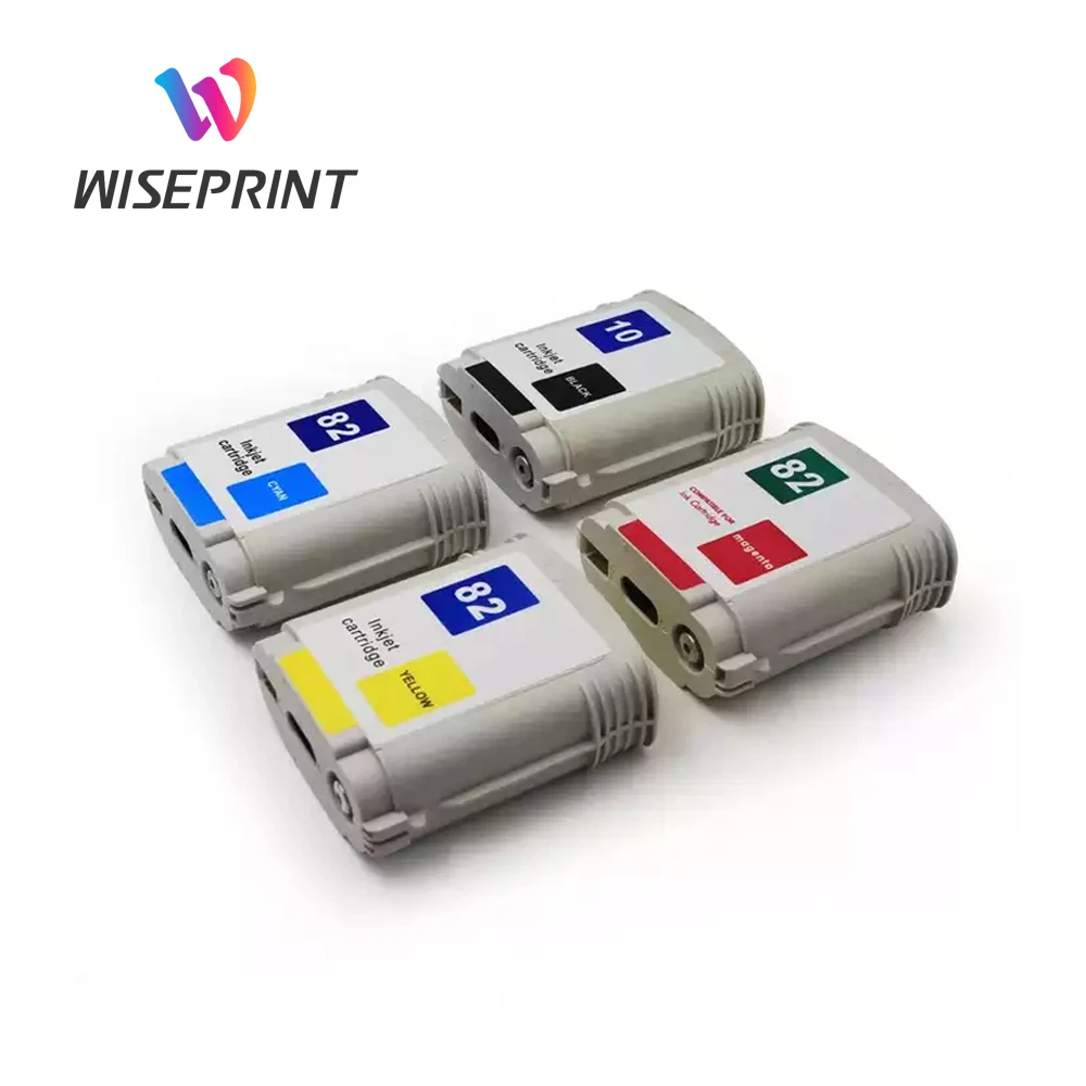 Wiseprint Compatible Hp 10 82 Premium Color Inkjet Ink Cartridge For Hp11 For Hp10 For Hp 5056