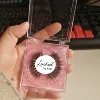 clear box with logo sticker if you order 100 lash