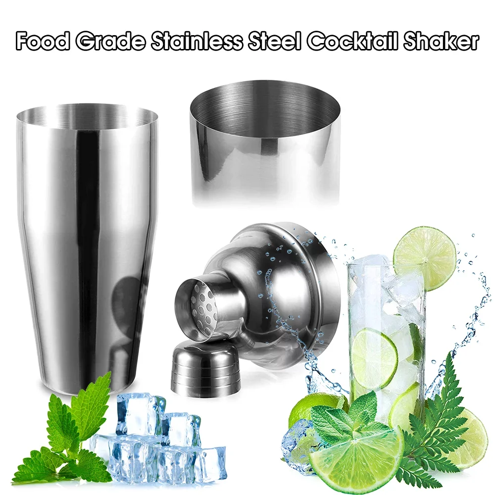 Creation Factory Direct Acrylic Holder Frame Stand Bartender Kit Stainless Steel 700Ml Making Shaker Bar Tools Cocktail Set