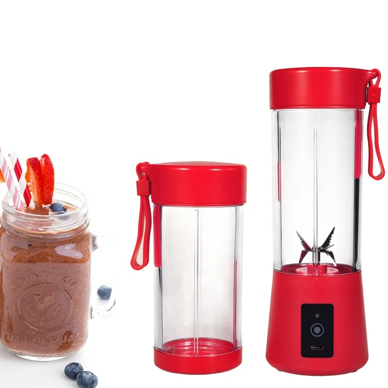 Personal Mini Portable  Juicer  with 400ML extra Bottle Portable Blender Banana Ice Cream Juicer Machine Fruits Mixer