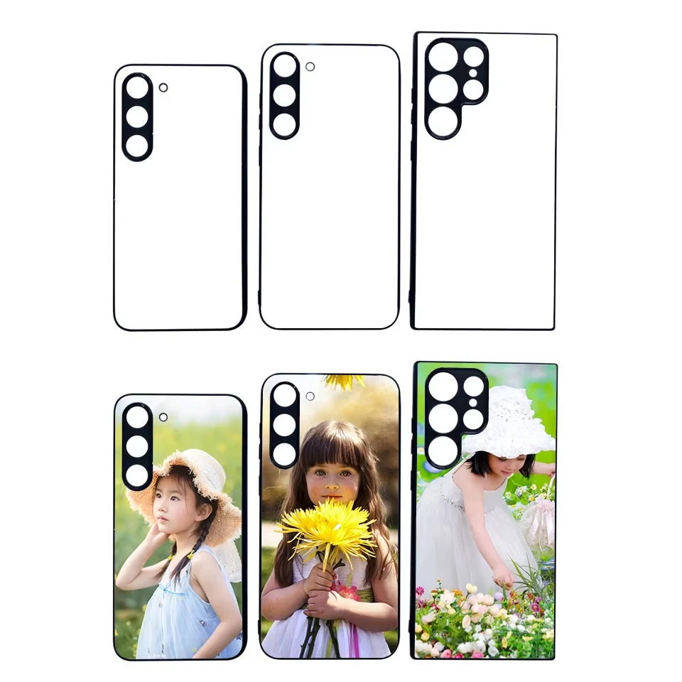 product laudtec tpu pc laser uv blanks phone cases 2 in 1 with adhesive tape blank material customize for samsung s25 s24 ultra sjk984-31