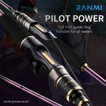 For RYOBI RANMI for PILOT Power Lightweight EVA Handle Fine Sensitivity Slow Jigging Rod for Fresh and Saltwater Fishing – Metal Jig – view 3