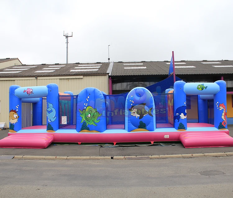 Оптовая продажа, Гигантская детская игровая площадка, батут, замок, надувная препятствия