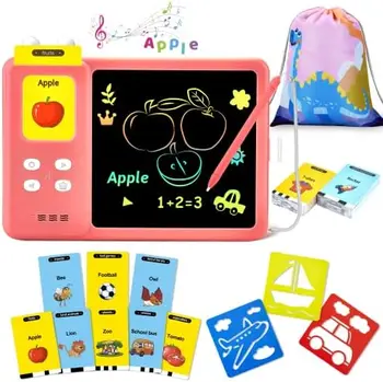 English Learning Audio book Children Tablet Educational Toys led  Writing Learning Tablet for  Kids
