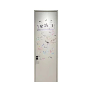 Customized children's room wooden door graffiti door