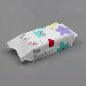 BCS Hypoallergenic Disposable Daily Cleansing Facial Towelettes Adult-Size Nonwoven Fabric Cotton Tissue Towel for Baby's Face