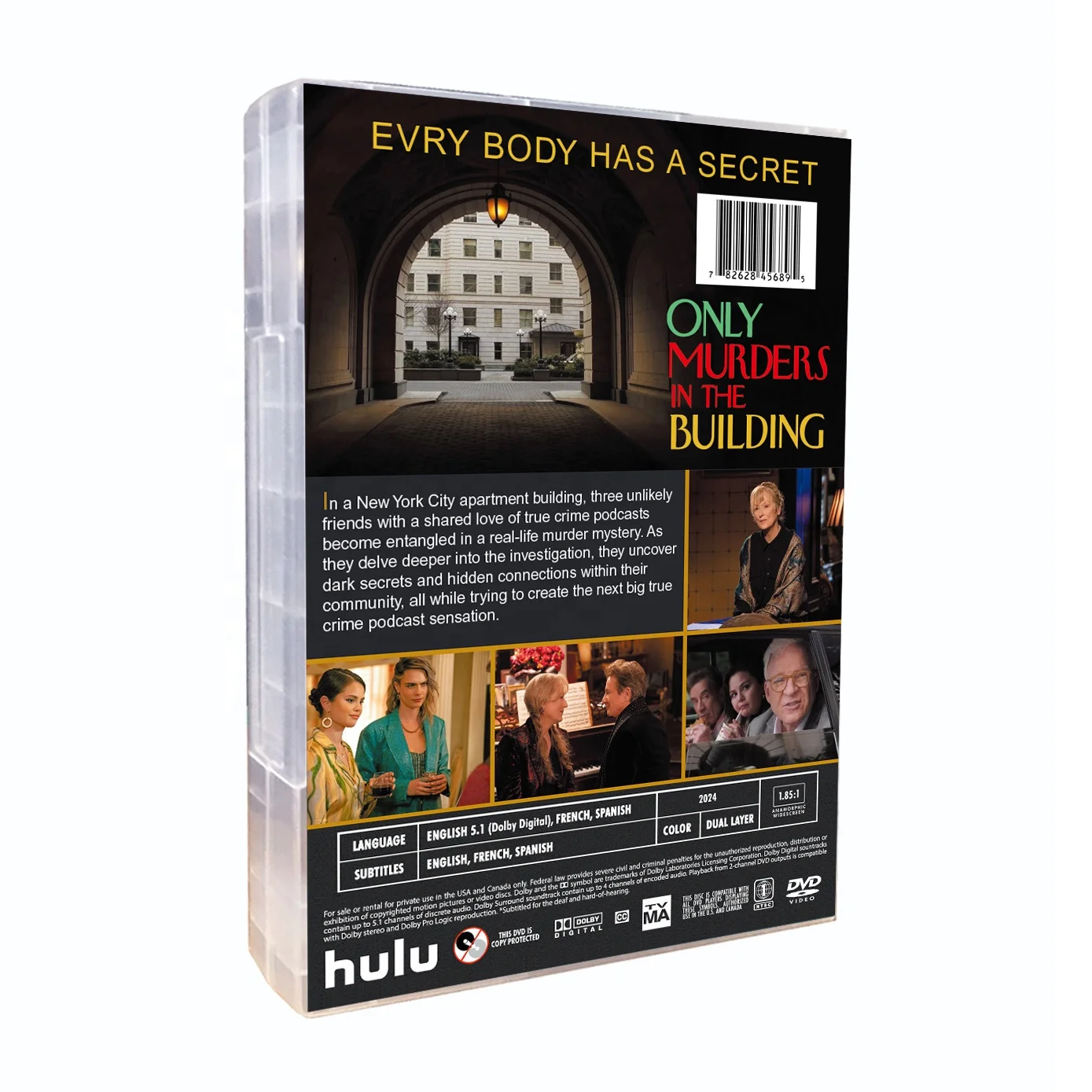 DVD BOXED SETS MOVIES TV Show Films Manufacturer Factory Supply Only Murders in the Building Season1-4 8Disc Free Shipping