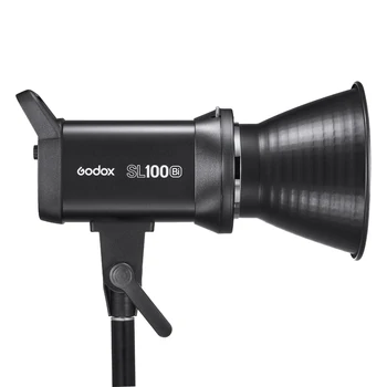 Godox SL100Bi 100W 2800-6500K White Yellow Version LCD Panel LED Video Light Continuous Output Bowens Mount Studio Light detail image