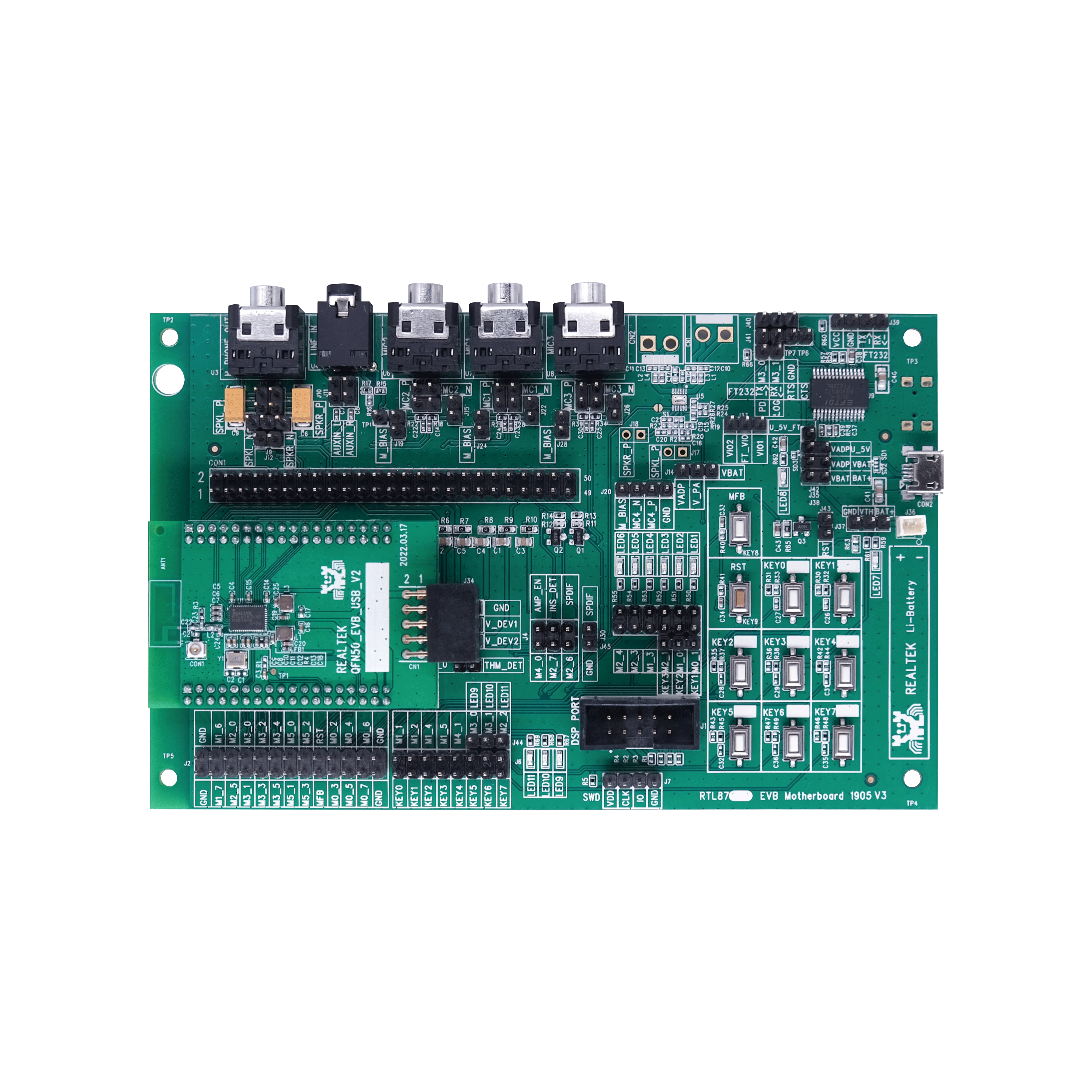 Rtl8763ese-evb Bt5.3 Legacy Headset - Buy B T Development Board Realtek ...