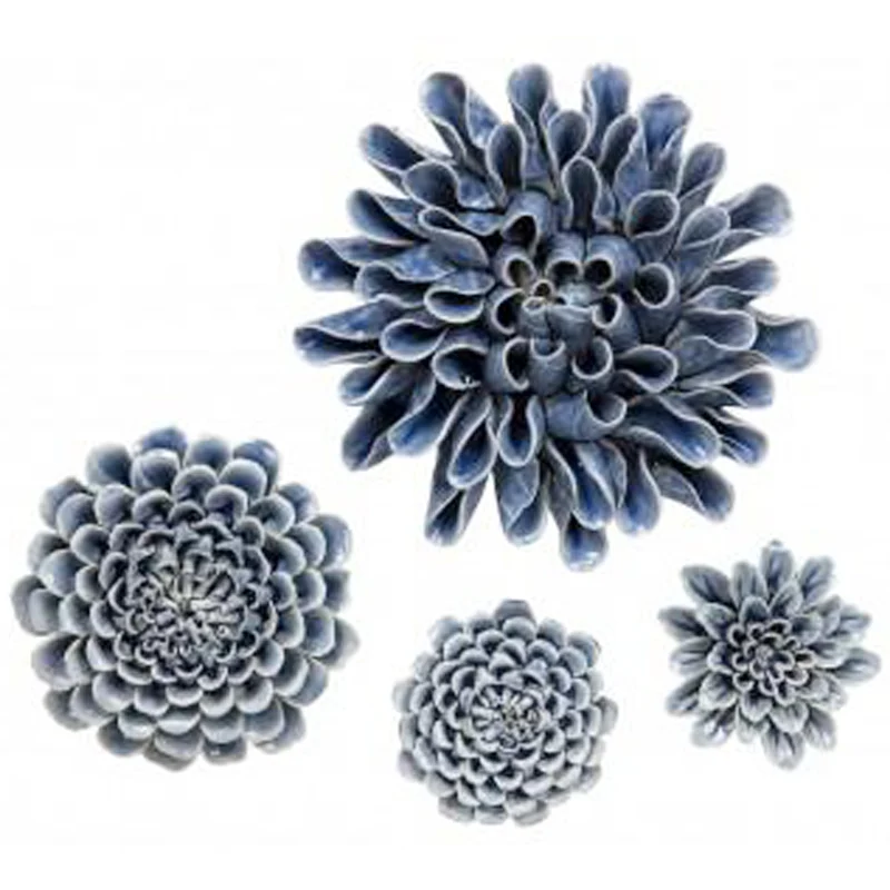 手作りの陶器のバラの花の壁飾り、装飾的な磁器の陶芸品| Alibaba.com