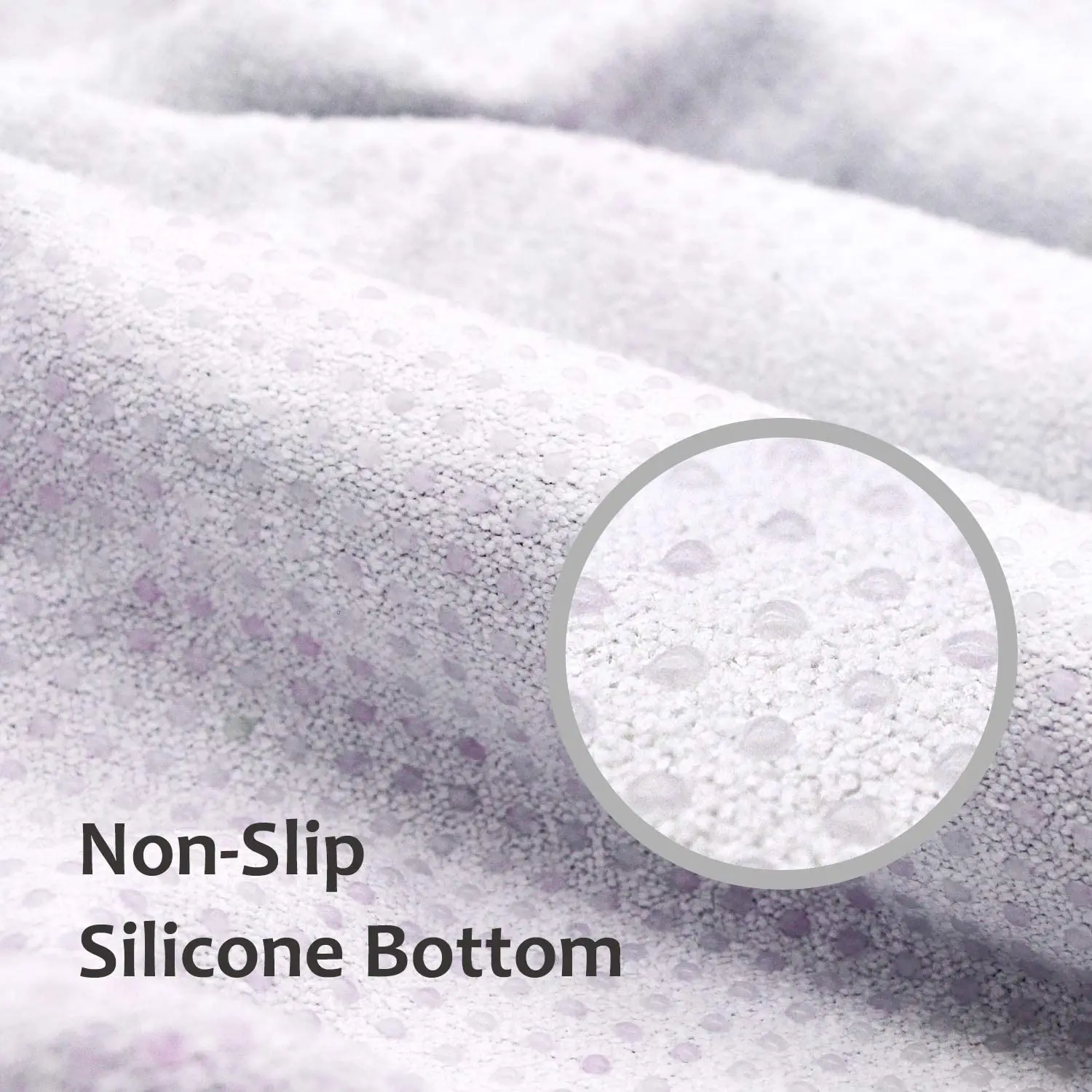 Sports Large Towel Silicone Microfiber Non Slip Hot Yoga Mat Towels Custom Logo Printed Soft Microfiber Rectangle Knitted 500pcs factory