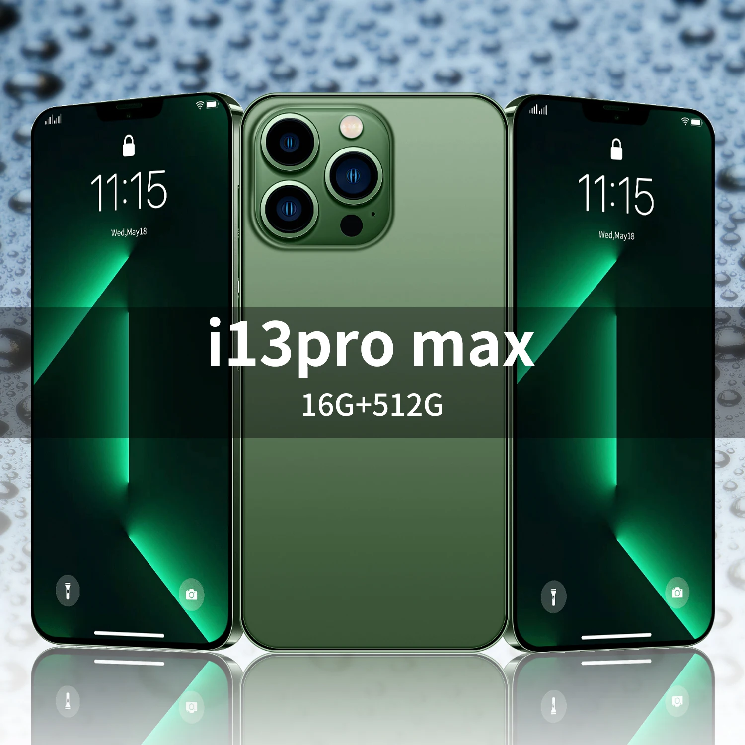 Green I13promax Smartphone 4ram64rom