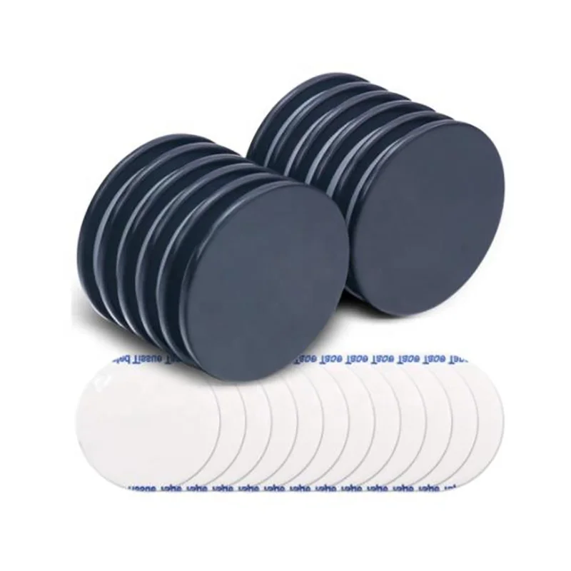 Waterproof Black Rubber Epoxy Coated Round Neodymium Magnets