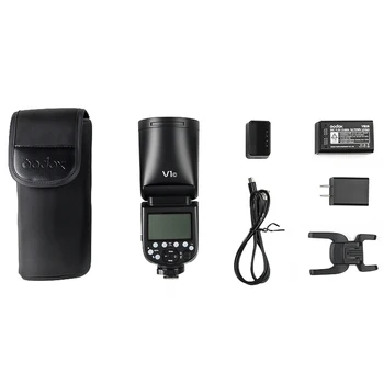 Best Quality Godox V1-N Camera Flash Light Speedlite TTL Round Head Flash Speedlite Suitable for Nik Photography Equipment product image