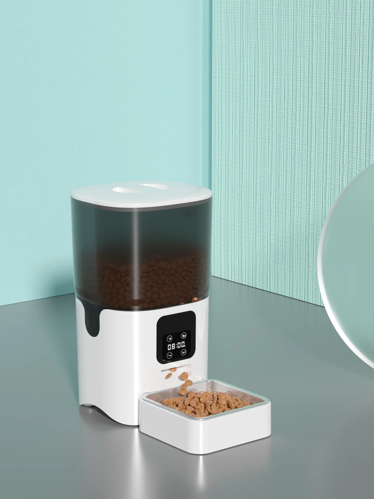 Auto Para Perro Gato Alimentador App Wifi Control Dog Cat Food Bowl