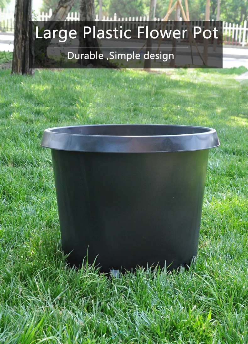 Ronbo Sunrise Wholesale Durable Large Garden Black 20 Gallon Nursery
