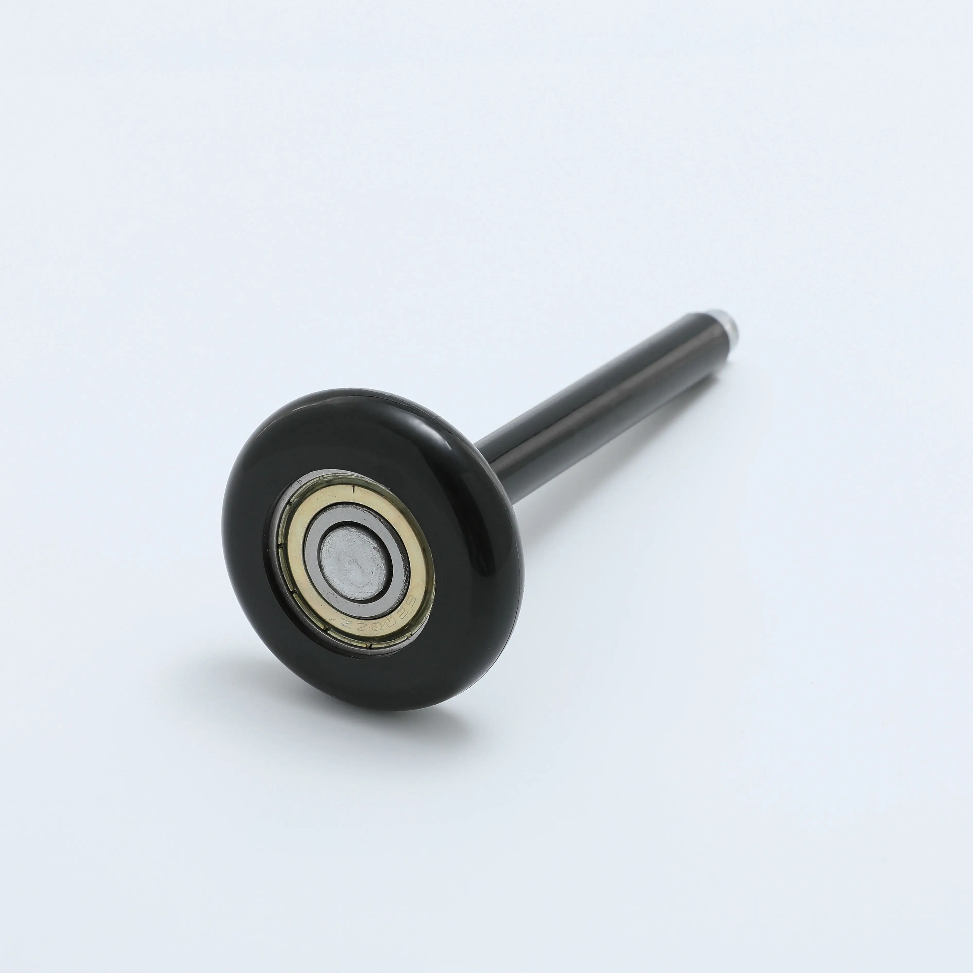 46*120mm Black Wheels+plastic Coated Anti Rust Rod 6200zz Bearing Garage Door Roller