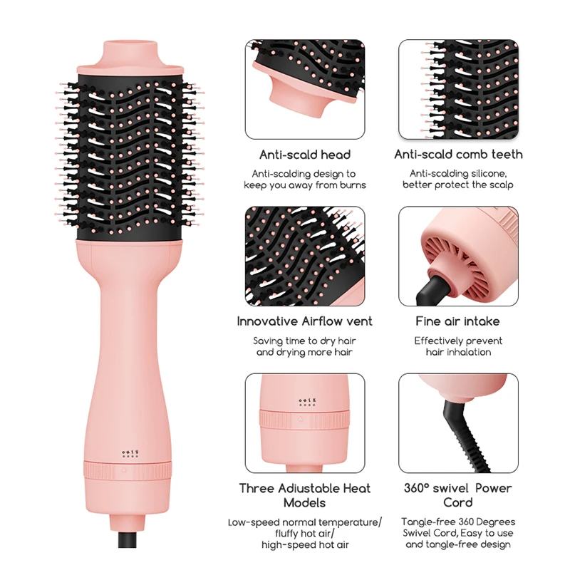 Щетка для завивки волос 4 в 1